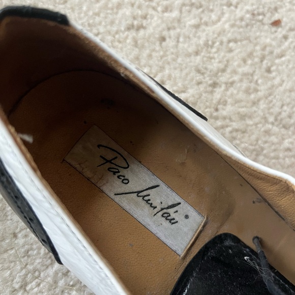 Paco Lui Lau black and white bucks, 39.5 - Picture 3 of 4